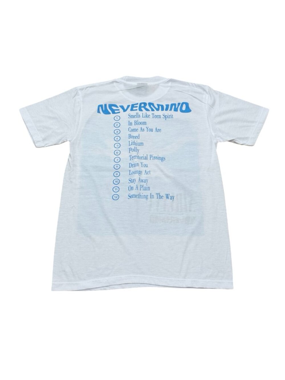 Vintage Nirvana “Nevermind” Album T-Shirt White - Picture 6 of 6